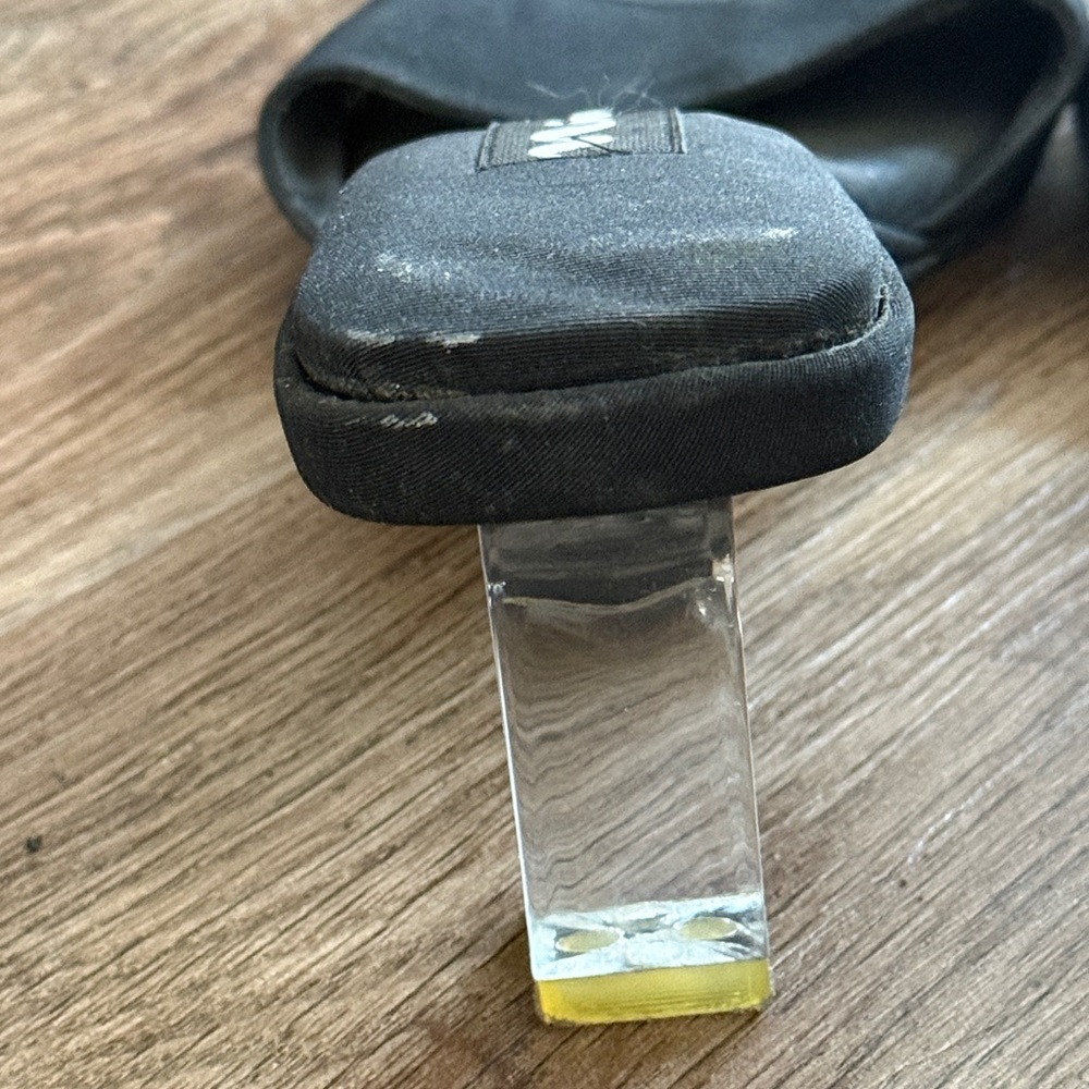 Nina Comfort Slides with Clear Heel 6 - Picture 14 of 15